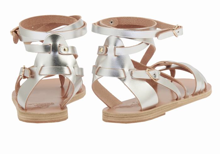 Sandales De Gladiateur Ancient Greek Sandals Satira Leather   | LUT-7557280